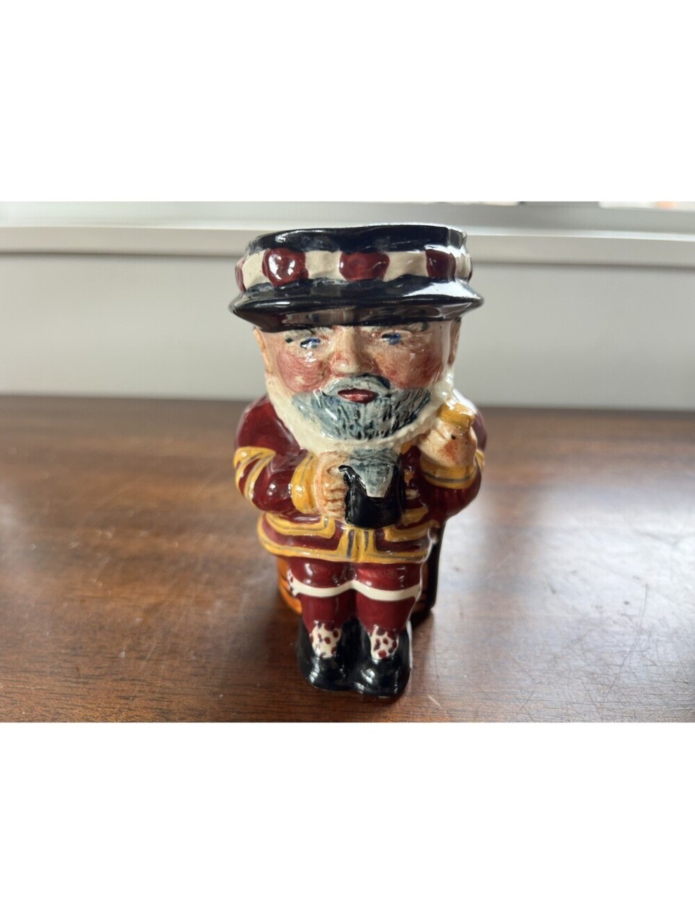 Shorter England Beefeater Toby Jug Hand Painted 4.5"